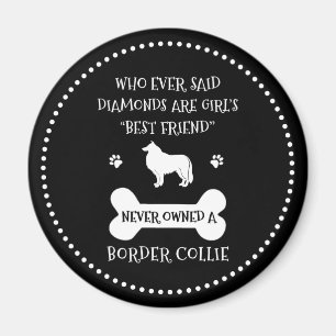 De Collie van de grens Dog Beste Vriend Magnet Magneet
