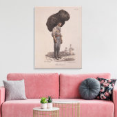 De Collier Canvas Afdruk (Insitu (Woonkamer))