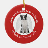 De Collies van de grens zijn Angels Ornament (Voorkant)