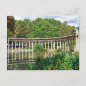 De colonnade in het Parc Monceau - Parijs, Frankri Briefkaart (Voorkant)
