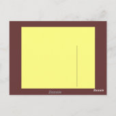 De Colores ! Carte postale (Dos)