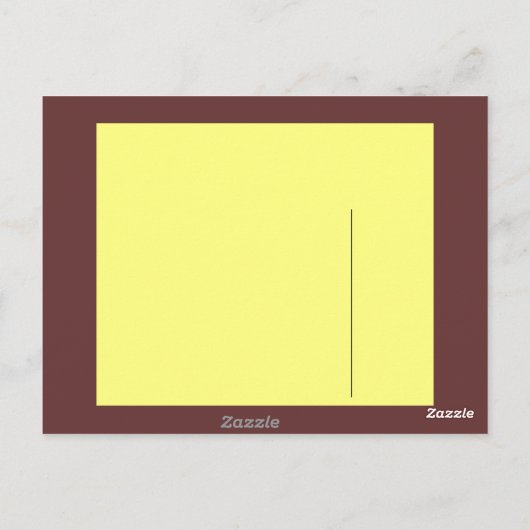 De Colores ! Carte postale (Dos)