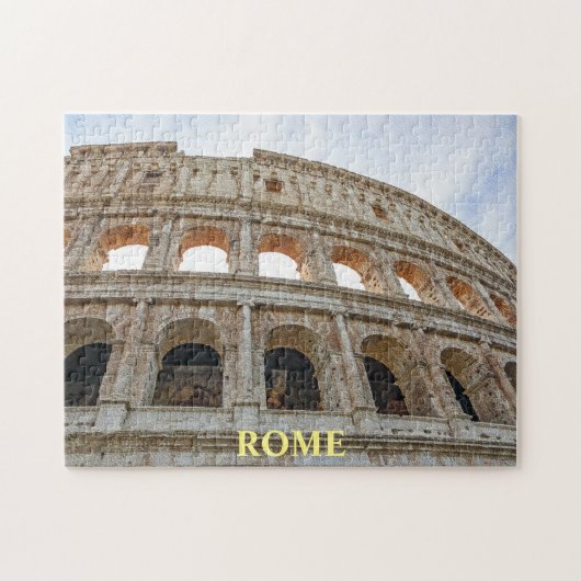 De Colosseum Color Sketch Legpuzzel (Horizontaal)