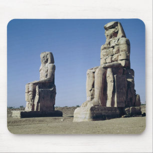 De Colossi van Memnon, beelden van Amenhotep Muismat