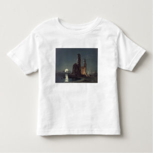 De Colossi van Memnon, Thebes, een van de 24 illus Kinder Shirts