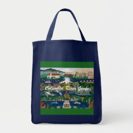 De Columbia River Gorge vieren Grote Tote Bag