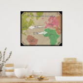 De Columbiaanse Exchange Poster (Keuken)