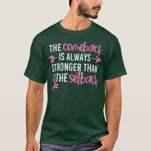 De combinatie van borstkanker is sterker dan t-shirt