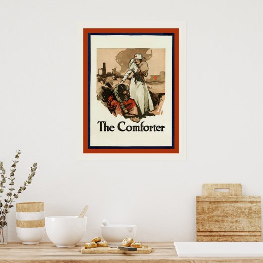 De Comforter ~ Wereldoorlog 1 Poster (Keuken)