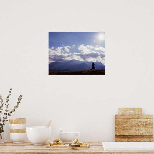 De Commando Monument Scotland Poster (Keuken)