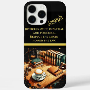 De commandopost van de advocaat iPhone 16 pro max hoesje