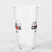 De Commish Custom 16 oz Pint Bierglas Glas (Rechts)