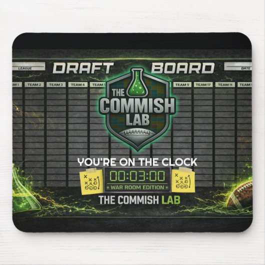 De Commish Lab Muismat (Voorkant)