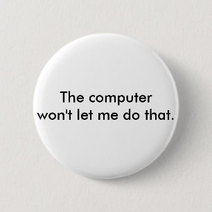 De computer laat me dat niet doen. ronde button 5,7 cm