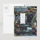 De computerapparatuur briefkaart (Voorkant / Achterkant)