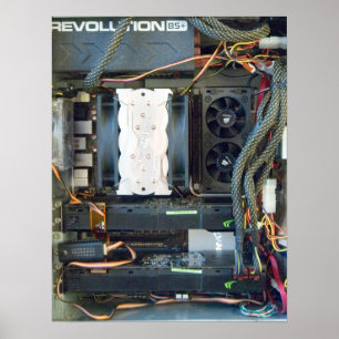 De computerapparatuur poster