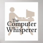 De computerluidspreker poster (Voorkant)
