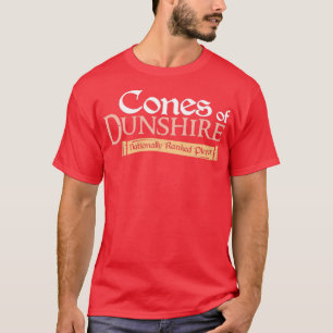 De Cones van Dunshire National Ranked Parks en T-shirt