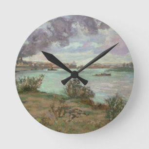 De conferentie van de Seine en de Marne in Ivry Ronde Klok