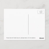 De conferentie van Yalta Briefkaart (Achterkant)