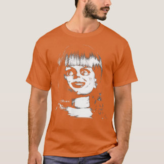 De conjuring van Annabelle Black & White foto T-shirt