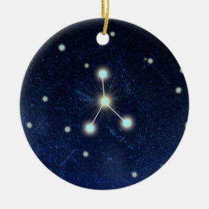 De Constellatie van kanker   Naam van de Douane Keramisch Ornament