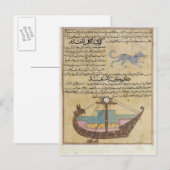 De constellaties van de Hond en de Kiel Briefkaart (Voorkant / Achterkant)