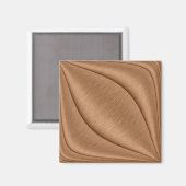 De Contour van het koper Magneet (Voorkant / Achterkant)