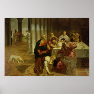 De conversie van Mary Magdalene, 1546-7 Poster