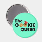 De Cookie Queen Magnet Magneet (Voorkant / Achterkant)