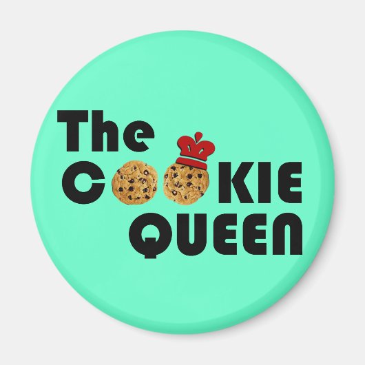 De Cookie Queen Magnet Magneet (Voorkant)