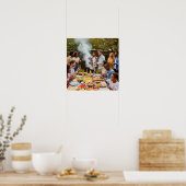 De Cookout bijeenkomst Poster (Keuken)