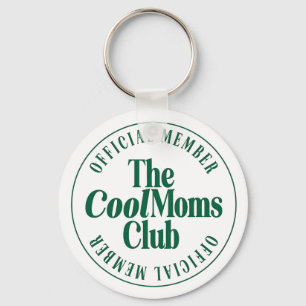 De Cool Moms Club Retro Groen Sleutelhanger
