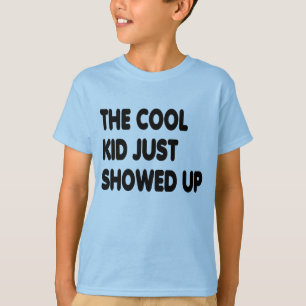 De Coole Kid Komt Er Net Aan, Grappige Kids T-shirt