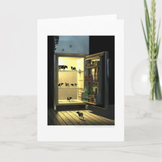 De coole koeien / Les vaches cool Kaart