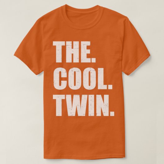 De coole tweeling t-shirt (Design voorkant)