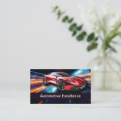 De coolste auto-Visitekaartjes Visitekaartje (Staand voorkant)