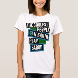 De Coolste Mensen op Aarde Spelen Sarod T-shirt