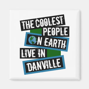 De coolste mensen op aarde wonen in Danville Magneet