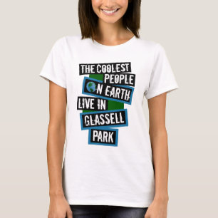 De coolste mensen op aarde wonen in Glassell Park T-shirt