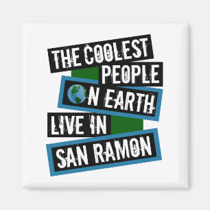 De coolste mensen op aarde wonen in San Ramon Magneet