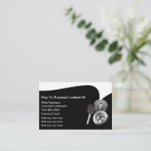 De coolste moderne slotenmaker Visitekaartjes (Staand voorkant)