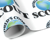 De coolste scout ter wereld cadeaupapier (Rol Hoek)