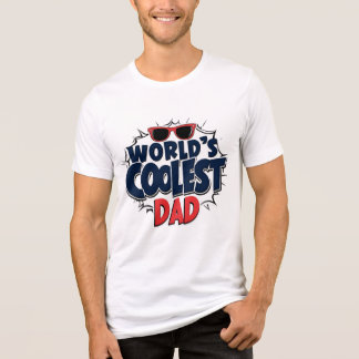 De coolste vader ter wereld Tri-Blend shirt