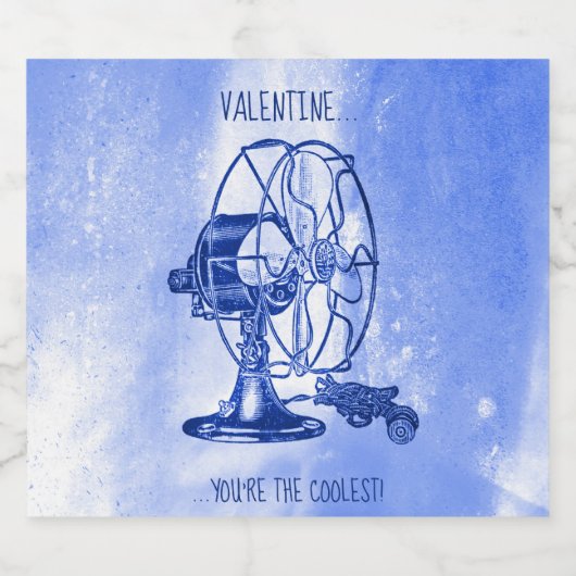 De coolste Valentijn Bier Etiket (Enkel label)