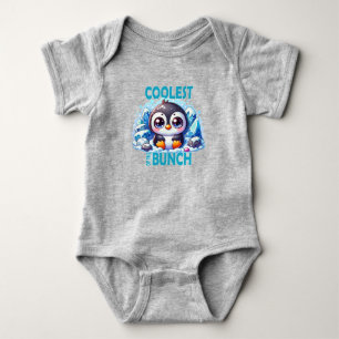 De coolste van de Bunch Pun Schattigee baby Pengui Romper
