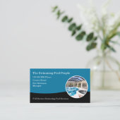 De coolste Visitekaartjes van het zwembad (Staand voorkant)