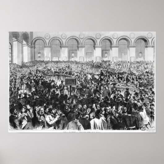 De "Corbeille" in de baai van Parijs, 1873 Poster (Voorkant)