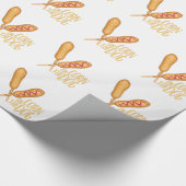 De Corn Dog Cadeaupapier (Hoek)