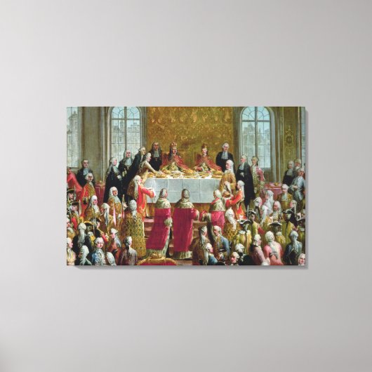 De coronatie canvas afdruk (Voorkant)